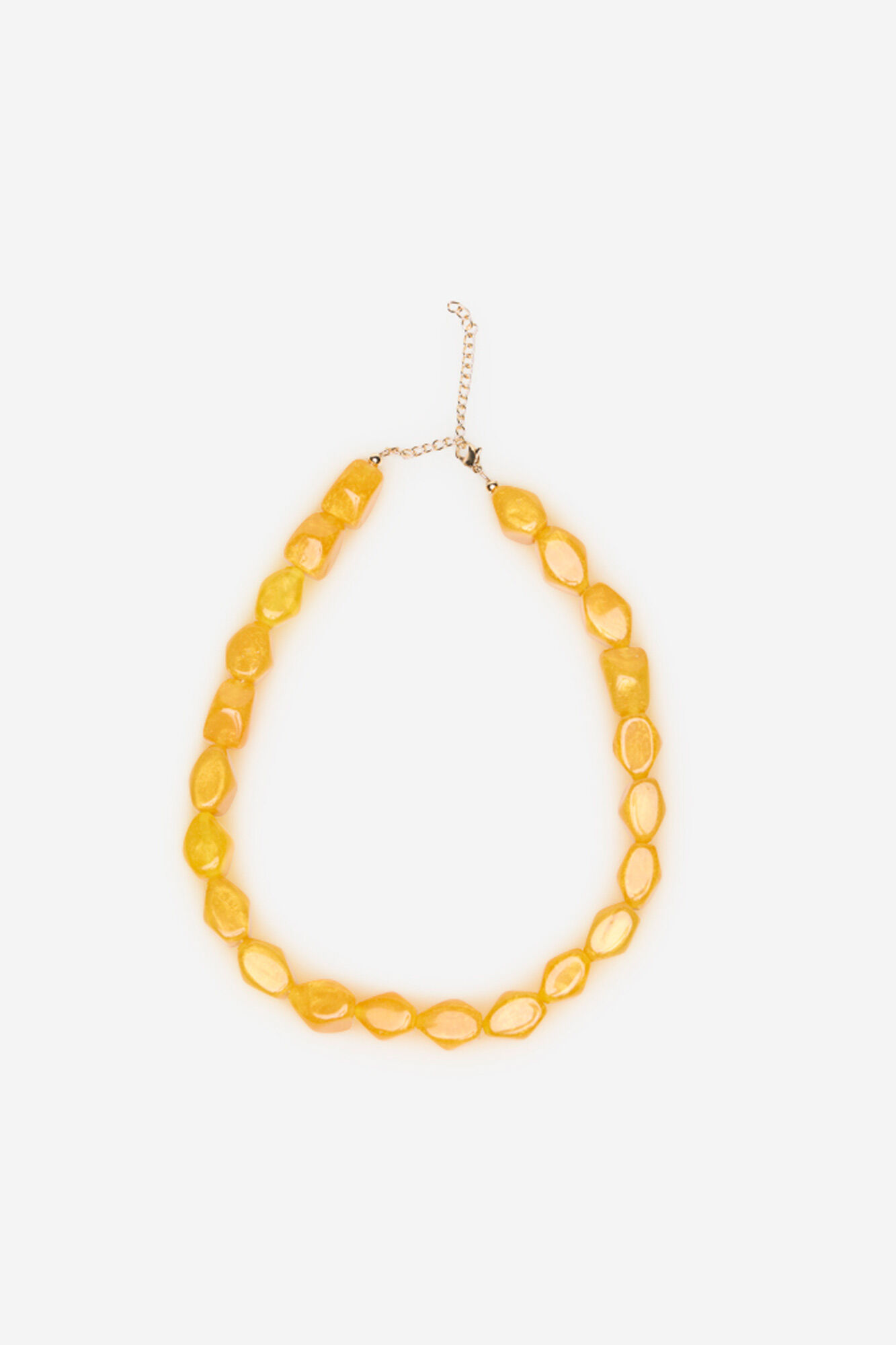 Cortefiel Resin bead necklace