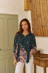 Jaase Blusa estampado Imogen Estella  Azul