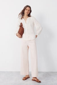 Cortefiel Blusa bordados