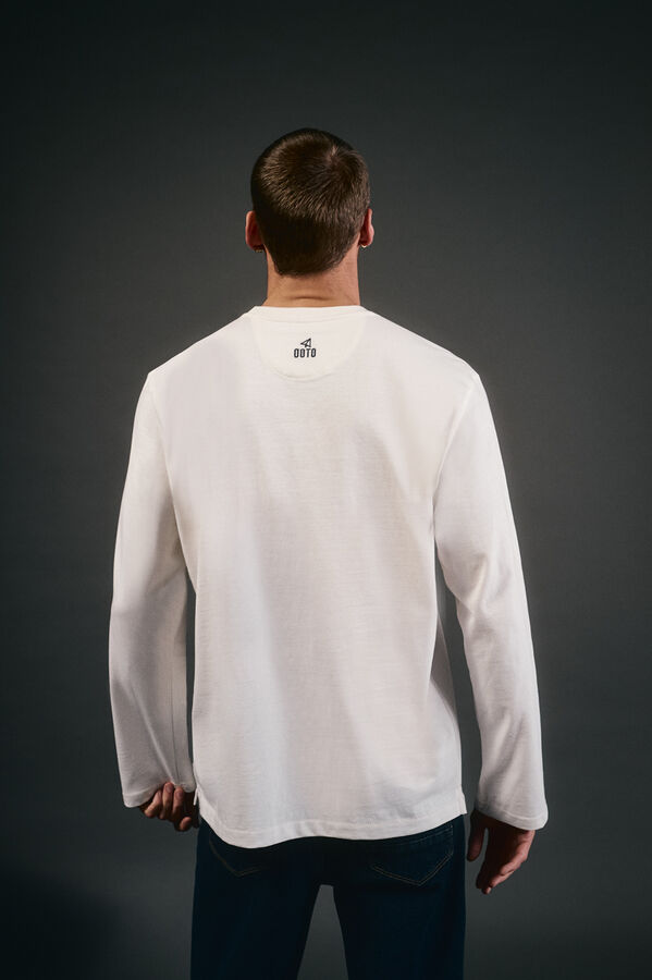 OOTO Camiseta manga larga Blanco