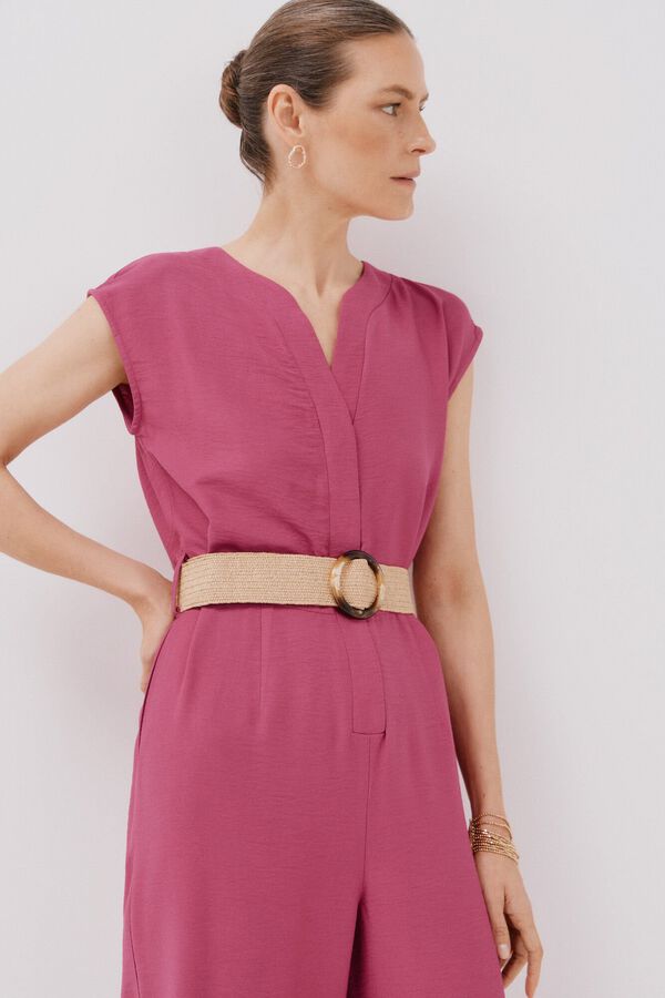 Cortefiel Jumpsuit with belt Multicolour