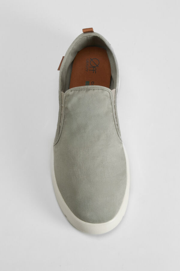 Comfeet Sapatilha slip-on de lona COMFEET Verde