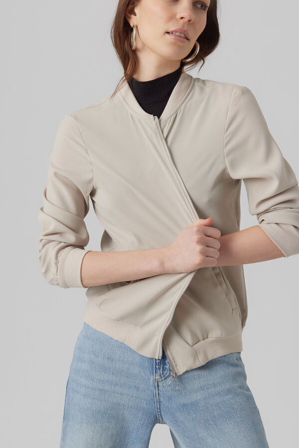 Vero Moda Blusão bomber Cinzento