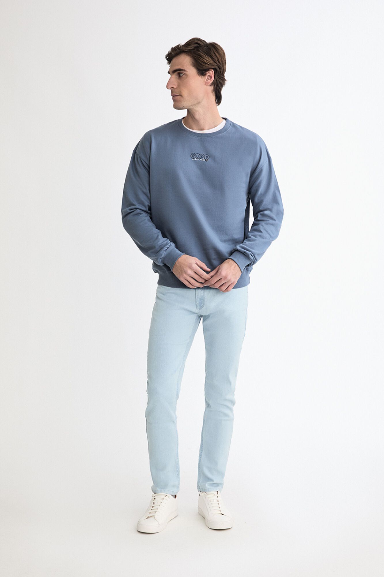 Street Monkey Sweatshirt com estampado