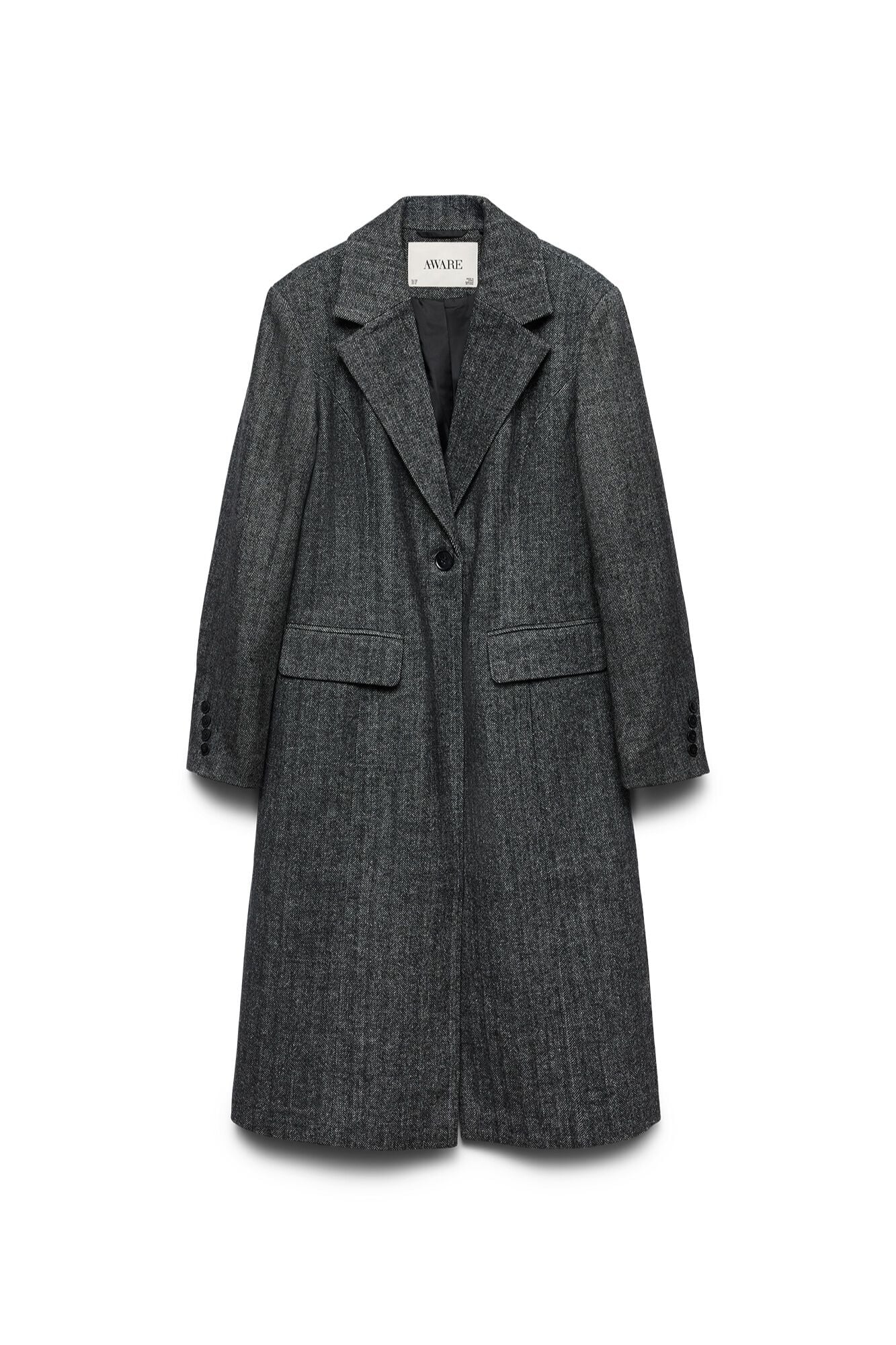 Vero Moda Sobretudo cl&aacute;ssico de alfaiate