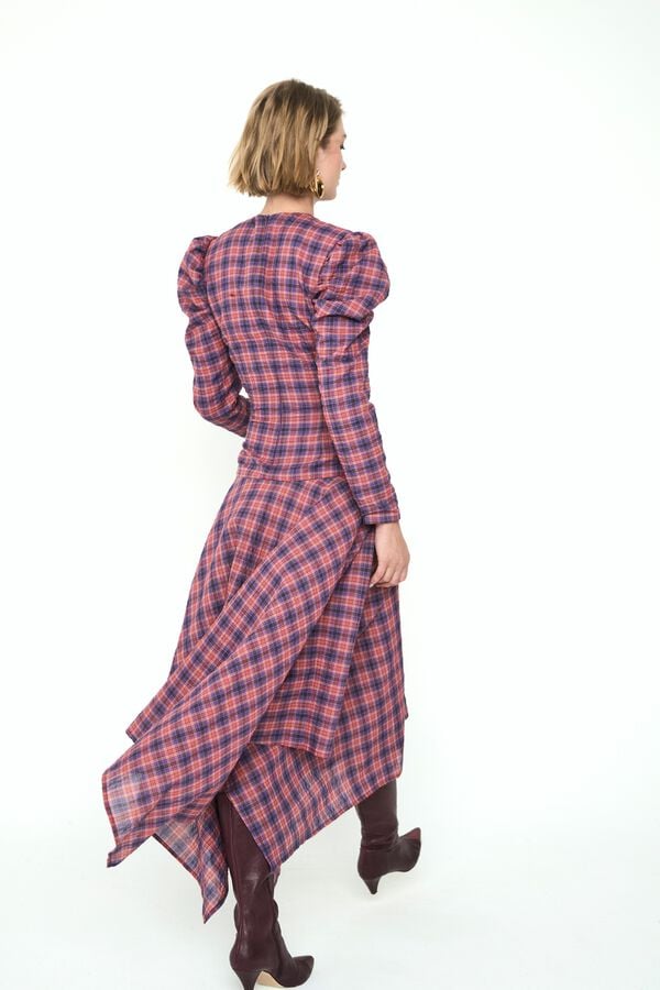 Panambi Vestido fluido Venali Vermelho