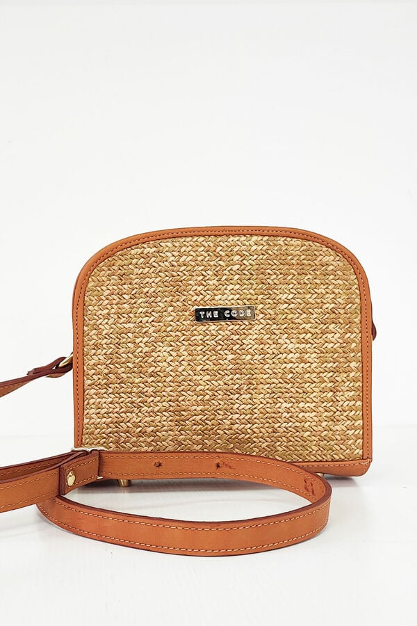 The Code Bolsa de pele Casandra Castanho