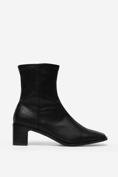 Cortefiel Stretch ankle boot Black