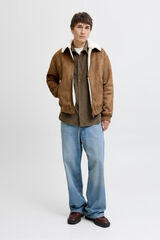 Jack & Jones Cazadora bómber clásica Marrón