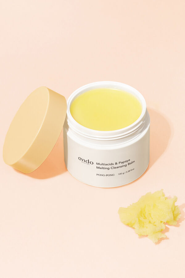 Ondo beauty 36.5 Multi-acid cleansing balm with papaya Yellow