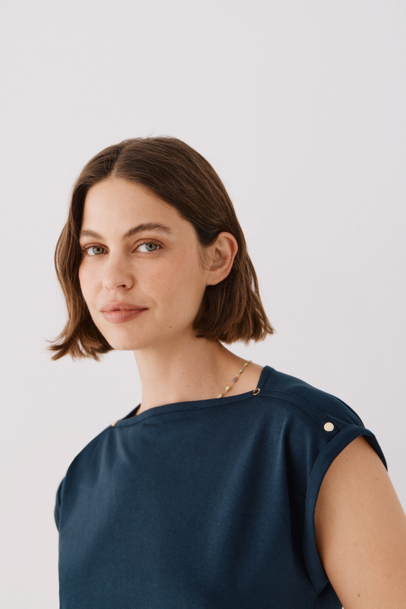 Cortefiel Camiseta b&aacute;sica mangas