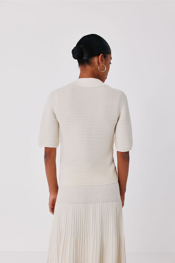Cortefiel Total look jacket Ivory