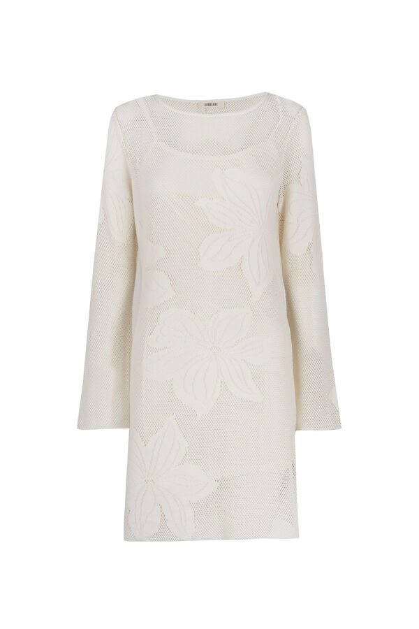 Slowlove Jersey-knit dress Ivory