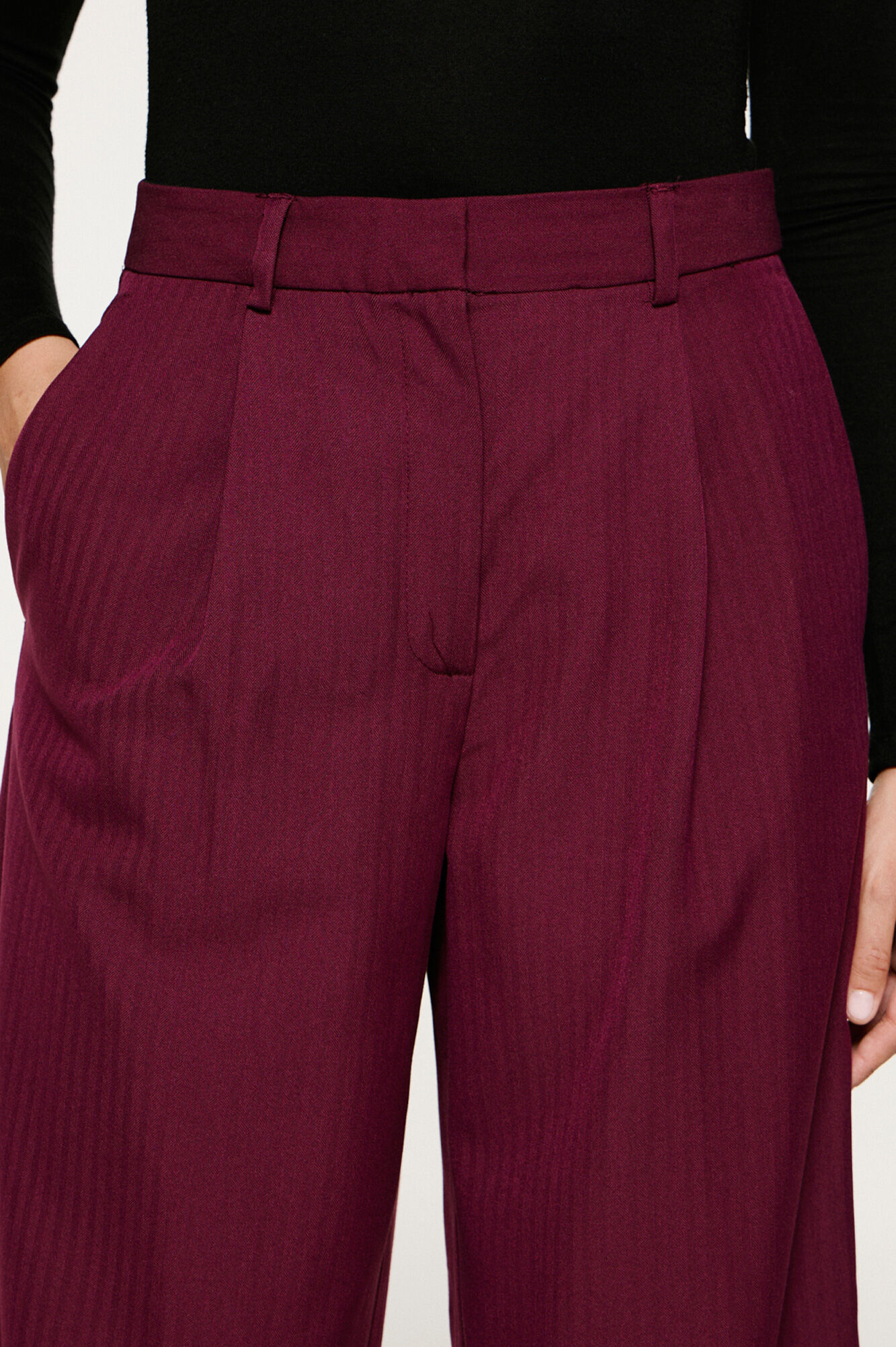 Selected Pantal&oacute;n traje pinzas.