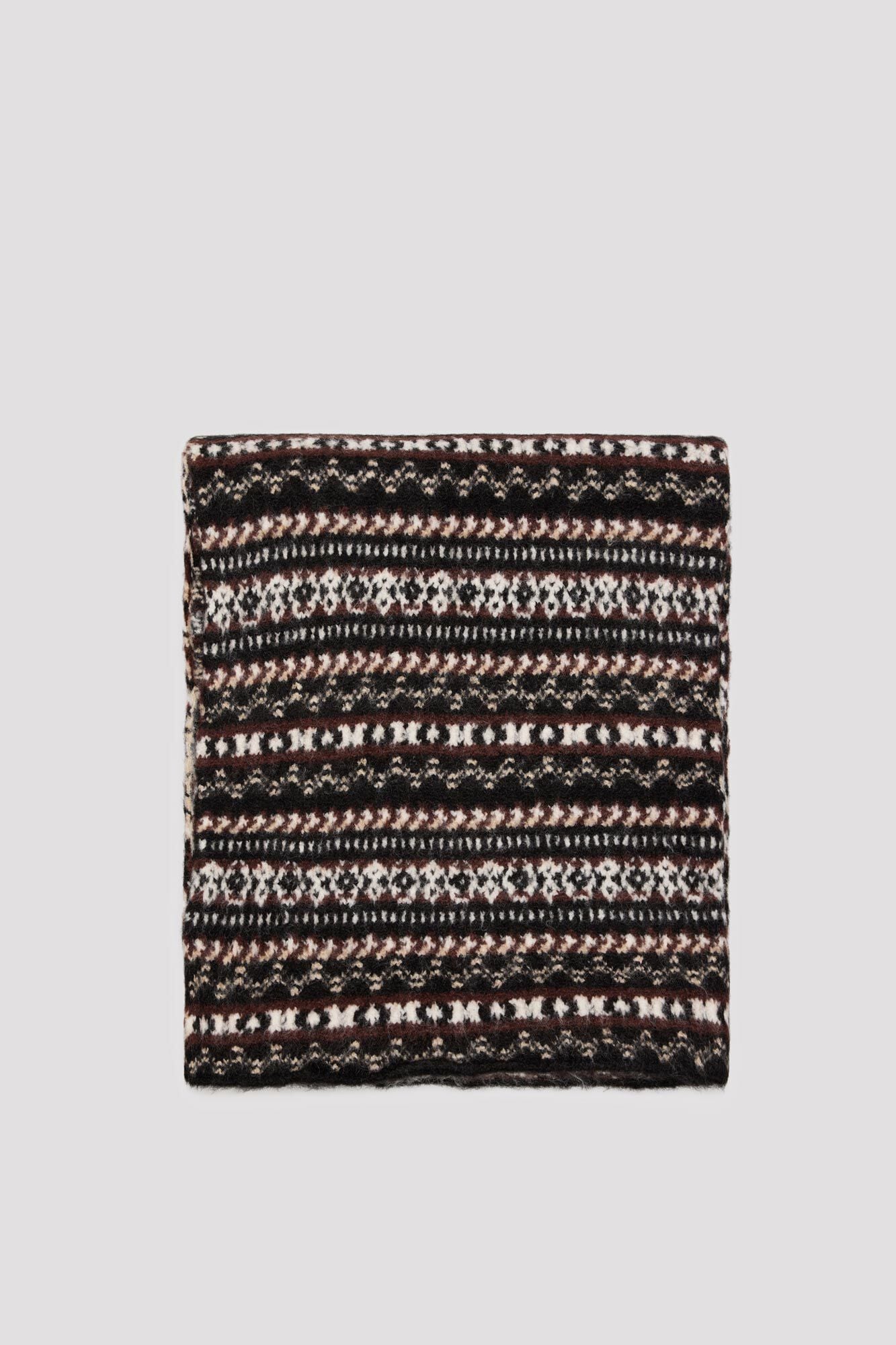 Cortefiel Intarsia scarf