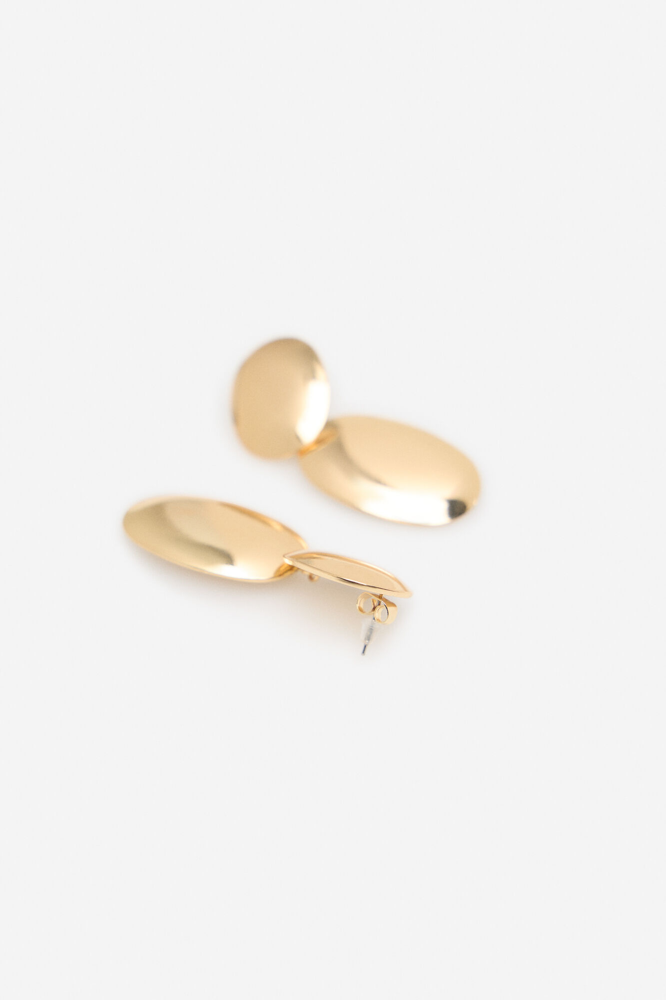 Cortefiel Vintage oval earrings