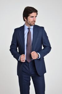 Cloking Blazer de fato em l&atilde; olho de perdiz