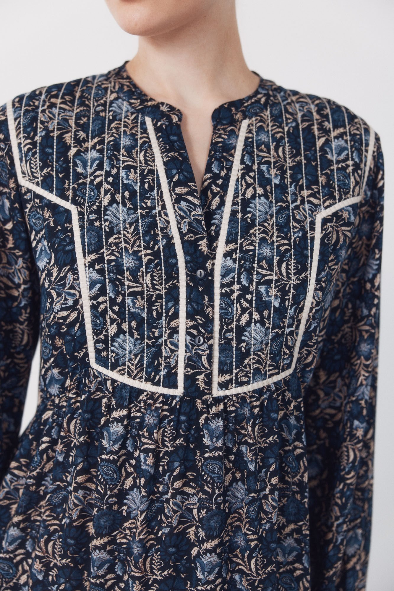 Cortefiel Fluid printed dress