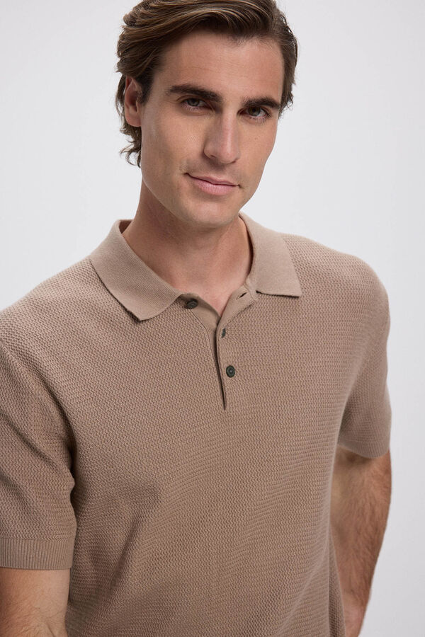 Jack & Jones Camisa polo de malha regular fit Cinzento