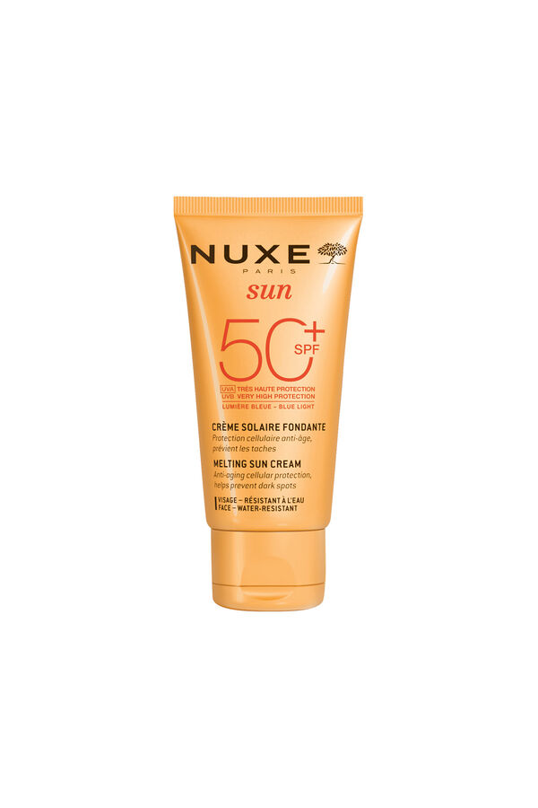 Nuxe NUXE SUN CREMA FUNDENTE ROSTRO SPF 50+ 50ML Naranja