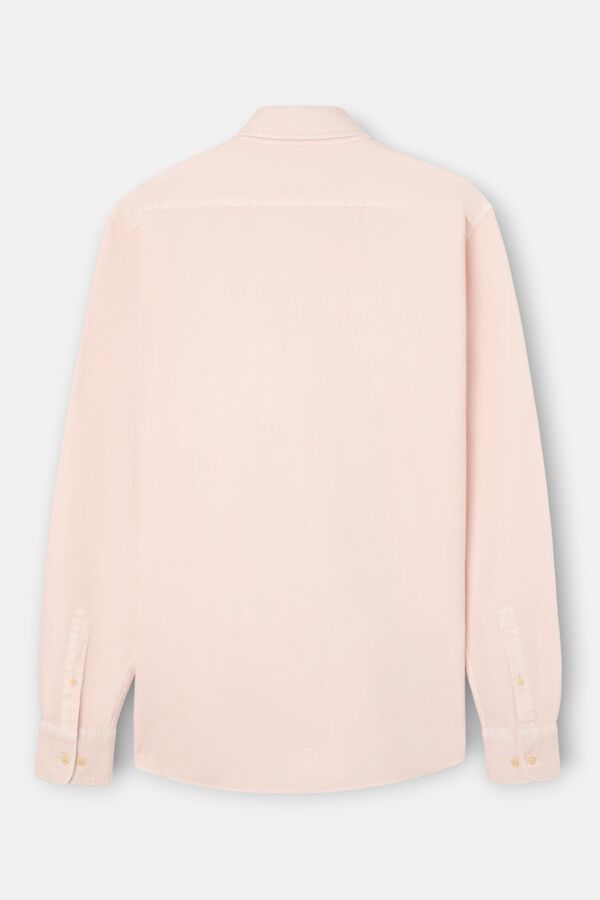 Silbon Sport structured logo shirt Coral