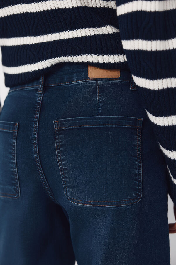 Cortefiel Sensational marine jeans Blue