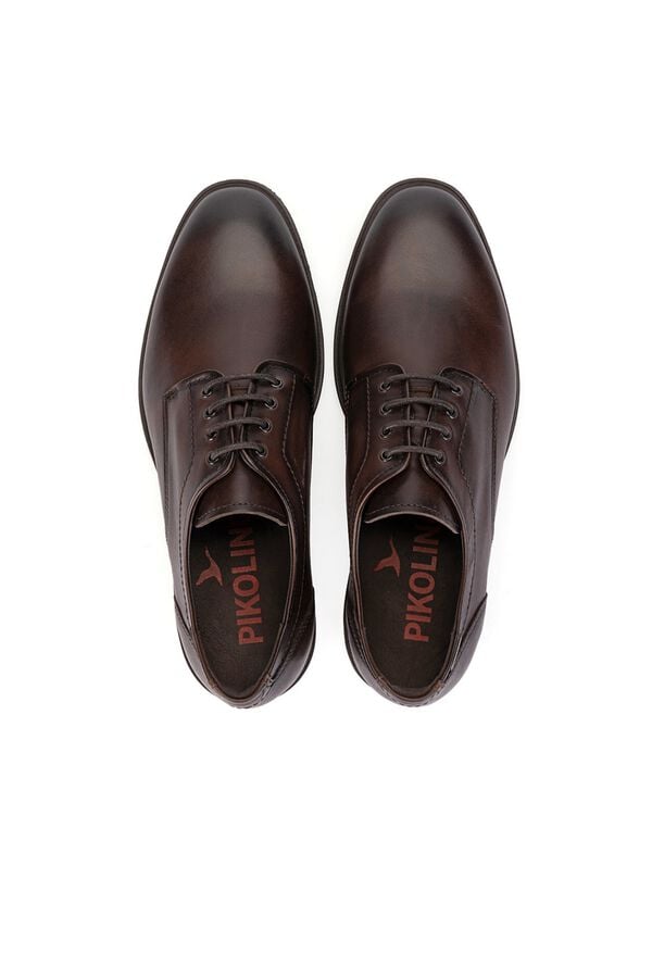 Pikolinos Zapato de vestir hombre Marr&oacute;n oscuro
