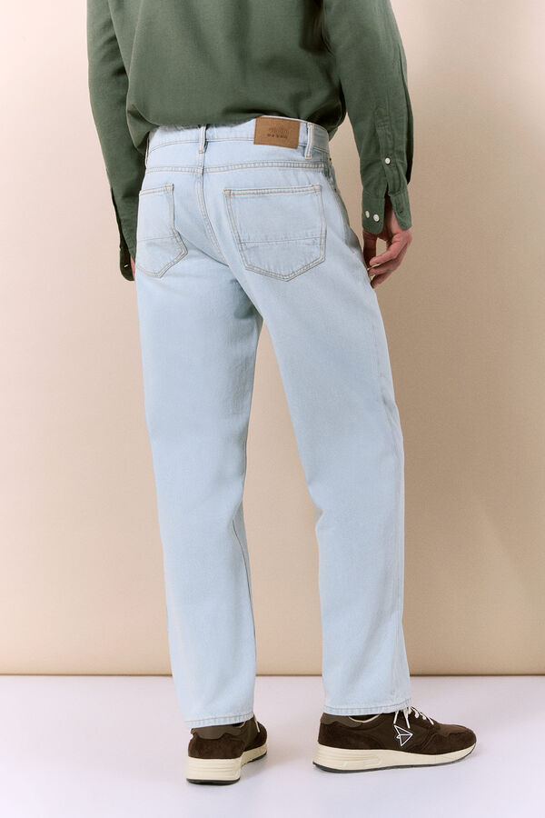 OOTO New straight fit jeans Blue
