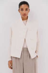 Cortefiel Chaleco de mujer oversize