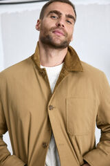 Cortefiel Jacket with pockets Camel