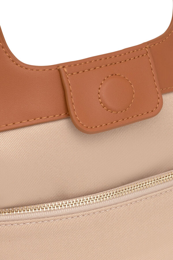 Tous Medium camel TOUS Lirio Rafia basket Beige