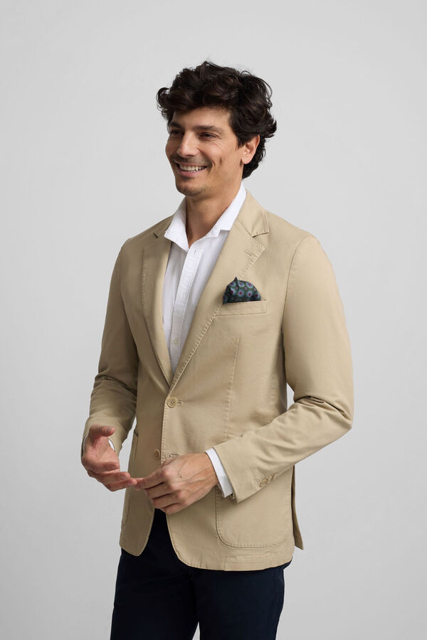 Silbon Blazer casual Tostado
