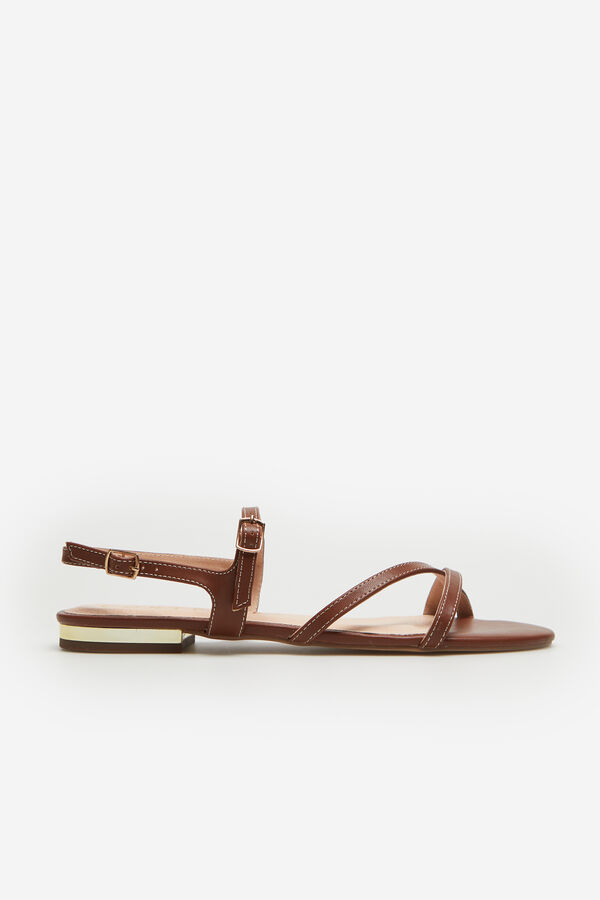 Cortefiel Flat sandal Brown