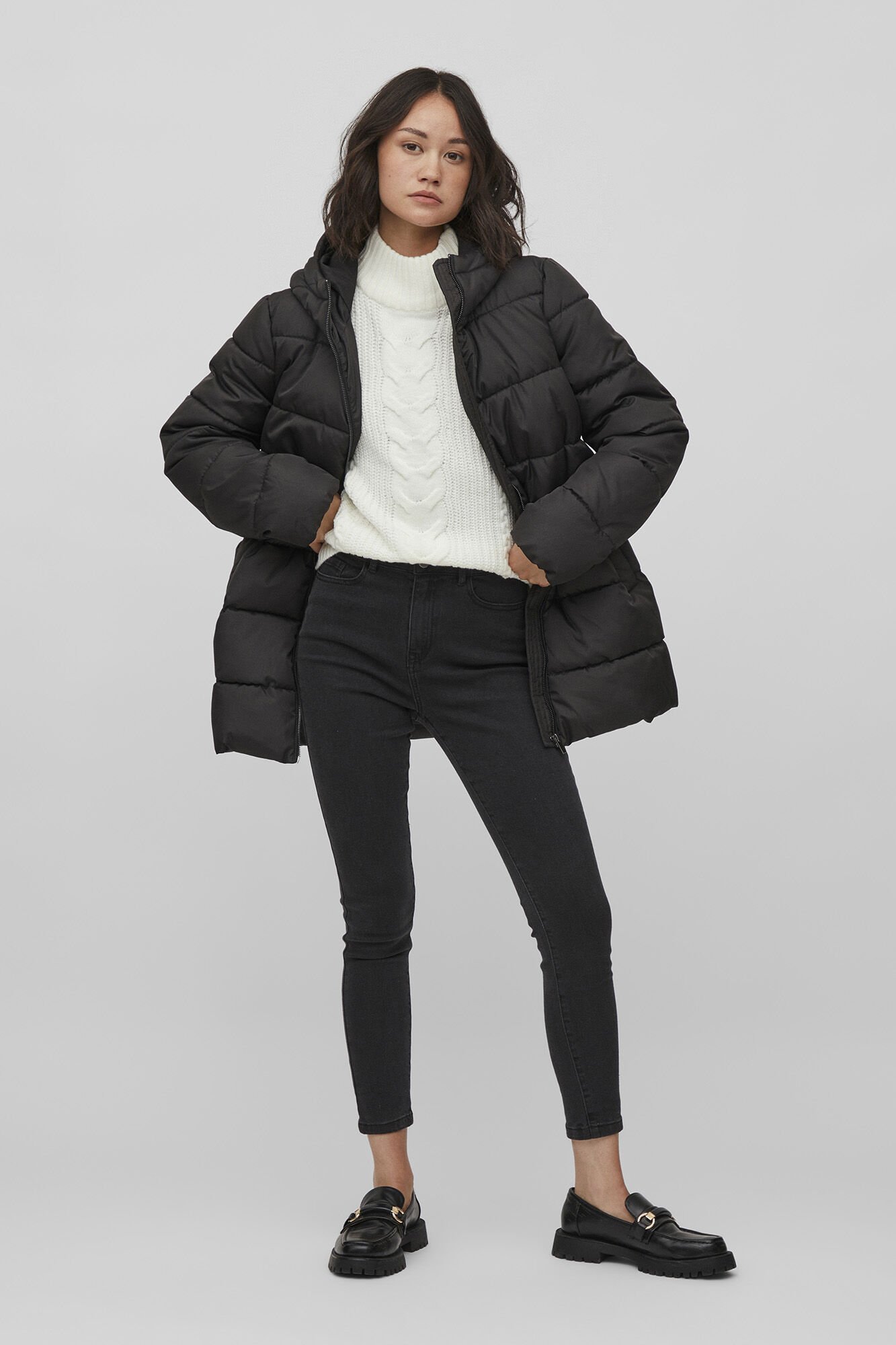 Abrigo acolchado Abrigos y parkas de mujer Cortefiel