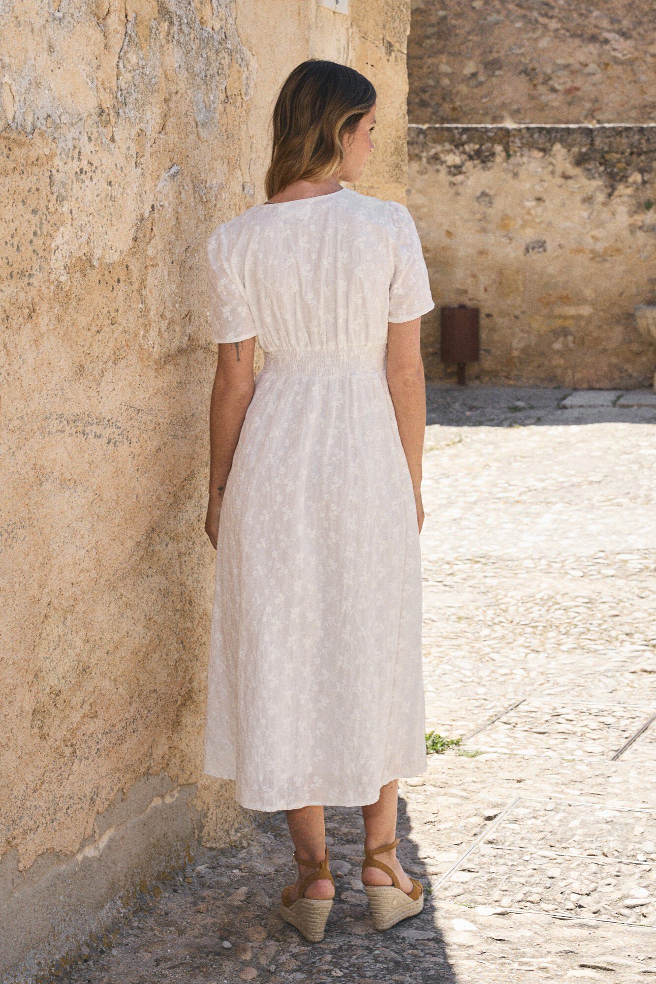 Pol&iacute;n Et Moi Vestido bordado Alba