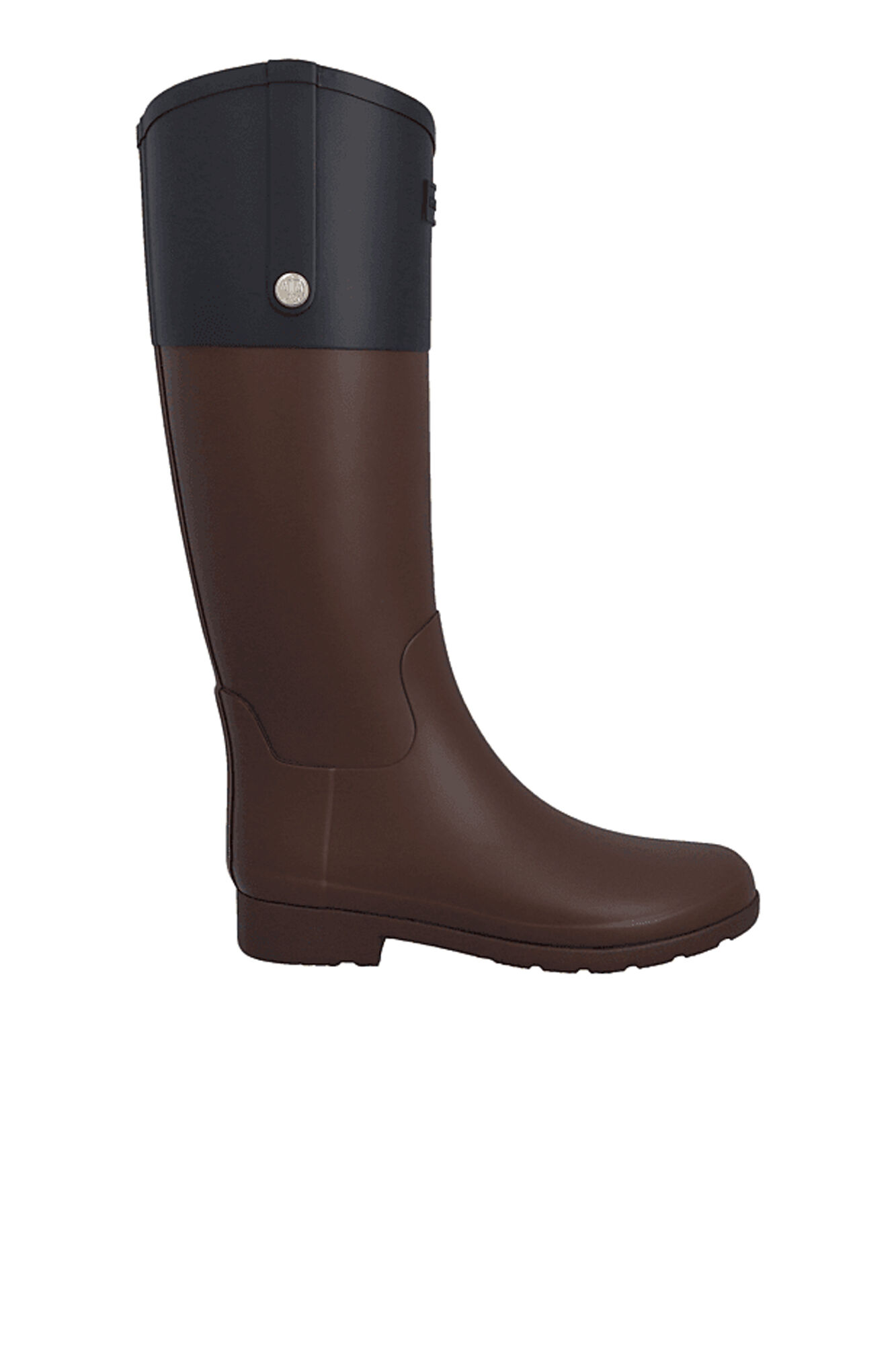 Hunter Botas de equita&ccedil;&atilde;o com acabamento refinado