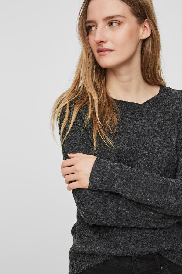 Vero Moda Camisola b&aacute;sica de malha Preto