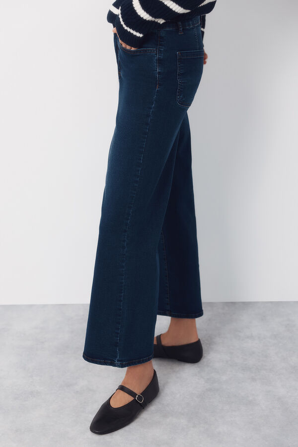 Cortefiel Sensational marine jeans Blue