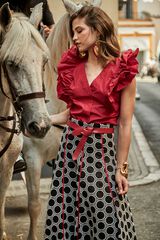 Panambi Camisa Ria Vermelho