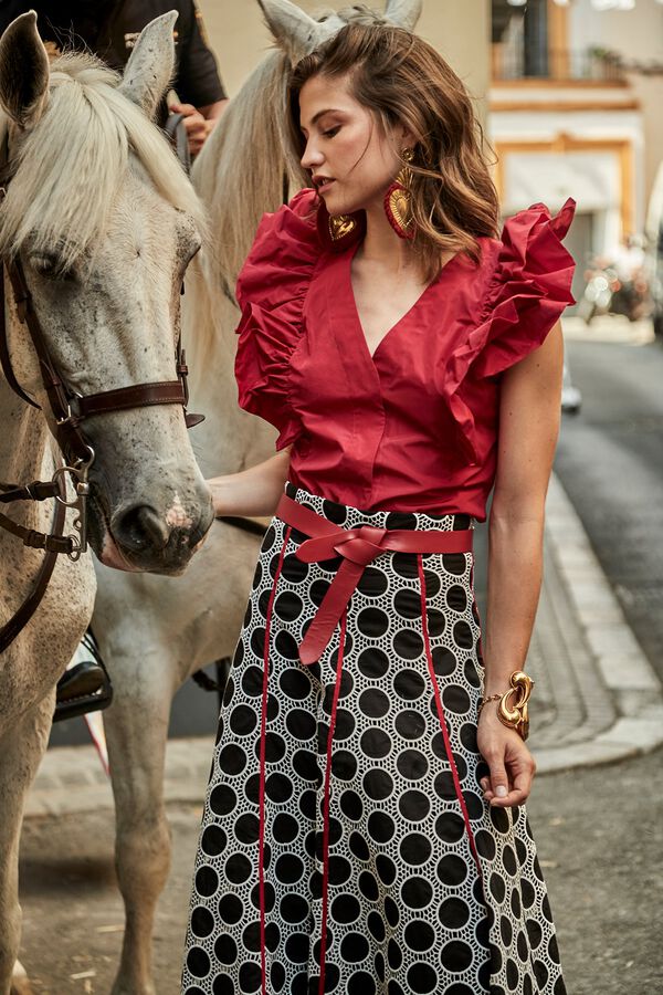 Panambi Camisa Ria Vermelho