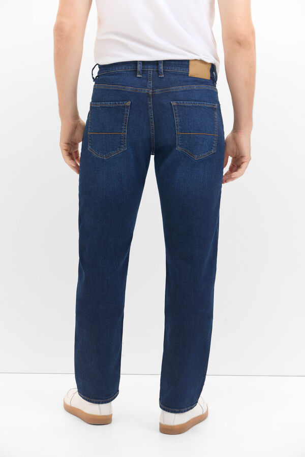 Cortefiel Regular fit jeans Blue