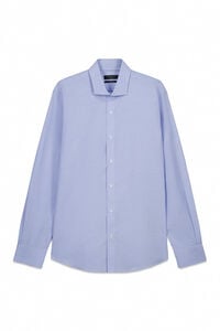 Cortefiel Slim fit easy-iron ottoman dress shirt