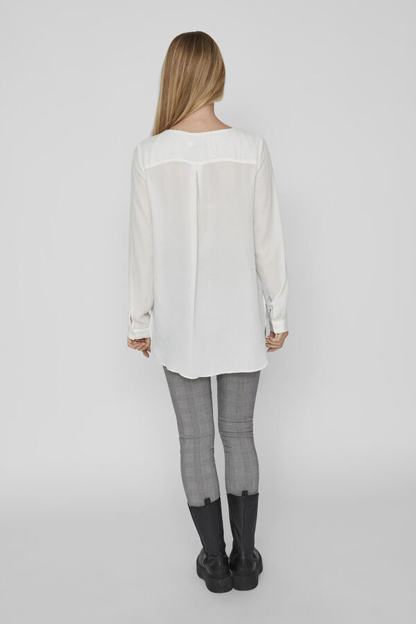 Vila Blusa de manga comprida Branco
