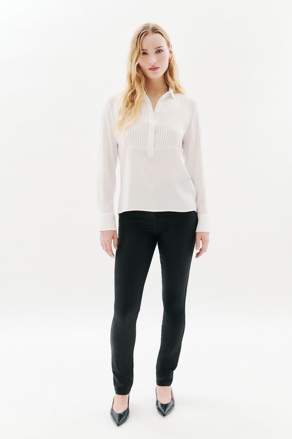 Caroll Blusa Carlota Ecru