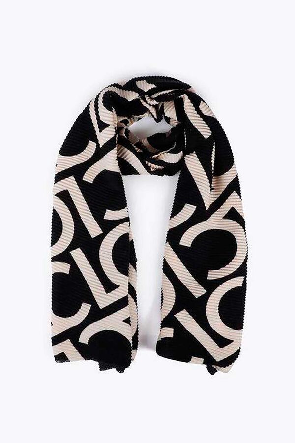Lola Casademunt Cachecol LC Preto