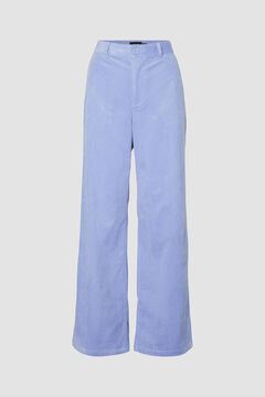 Cortefiel Pantalón de pana Azul