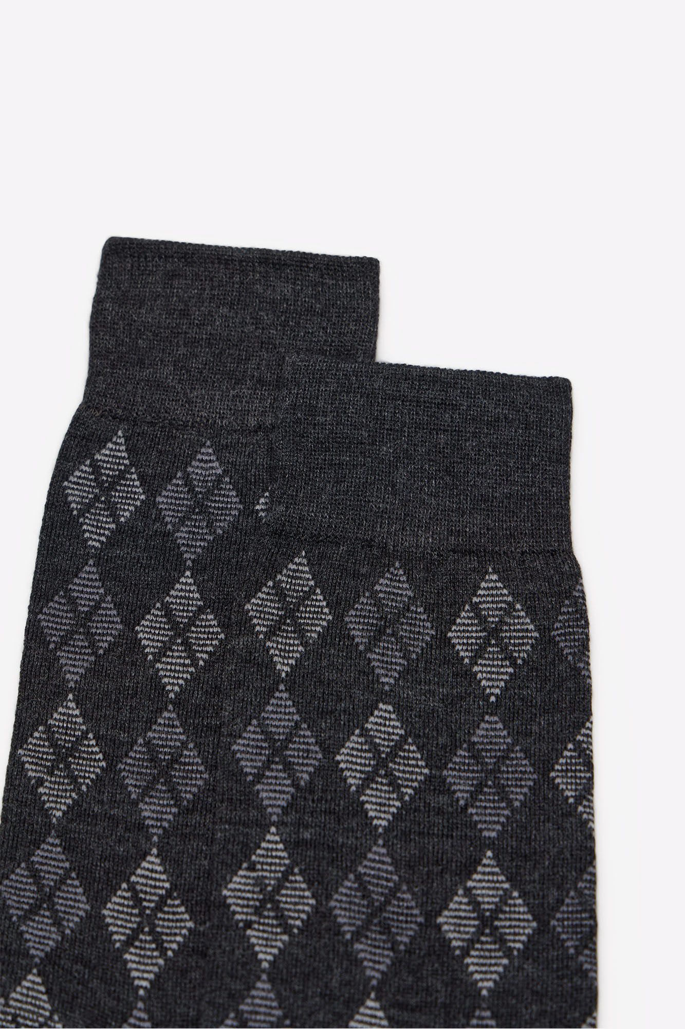 Cortefiel Rhombus wool sock