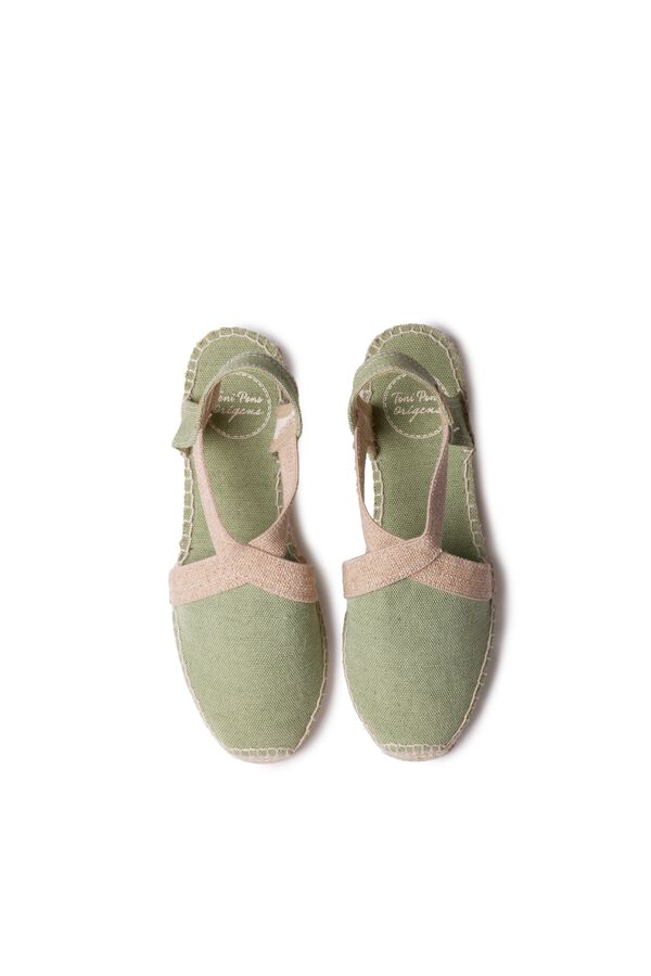 Toni Pons Alpargata de cu&ntilde;a baja Verde