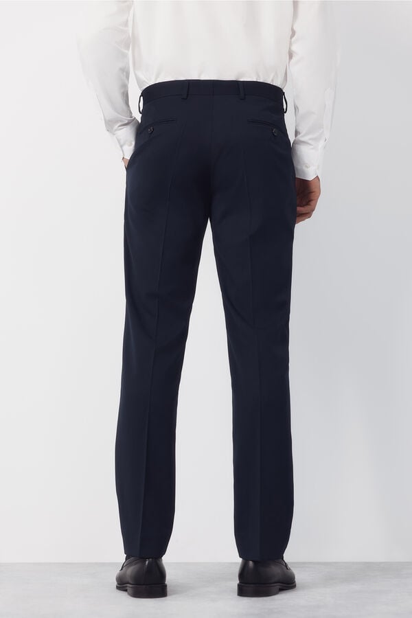 Cortefiel Plain coolmax pants Navy