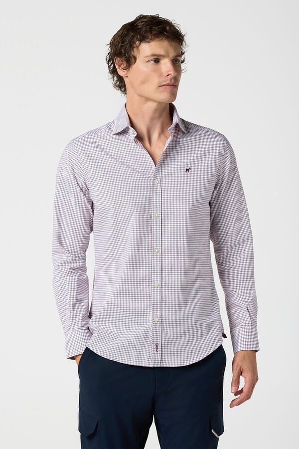Williot Camisa aos quadrados pequenos Granada